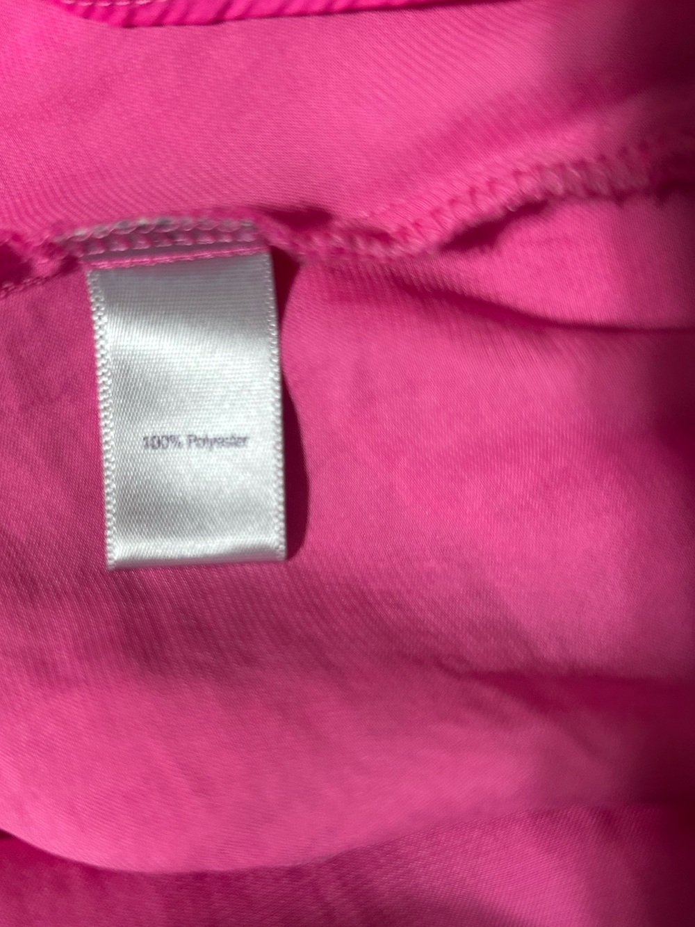 Jennifer Lopez Hot Pink Ruffle Cold-Shoulder Tunic - Picture 7 of 8